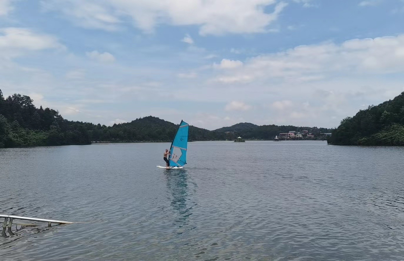 蔡市仙女湖帆板学习